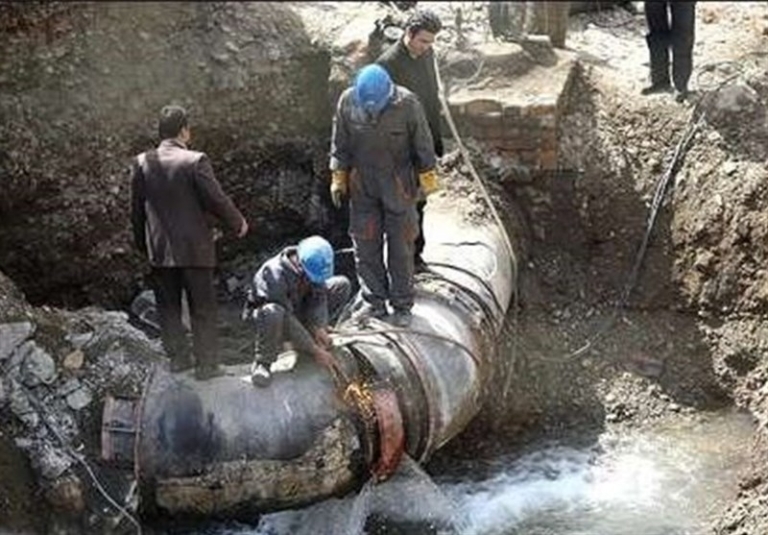 میزان کسری آب تهران برابر با نشت از شبکه توزیع است